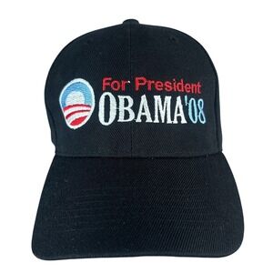 Vintage Obama 08 For President 2008 Campaign Hat One Size Adjustable